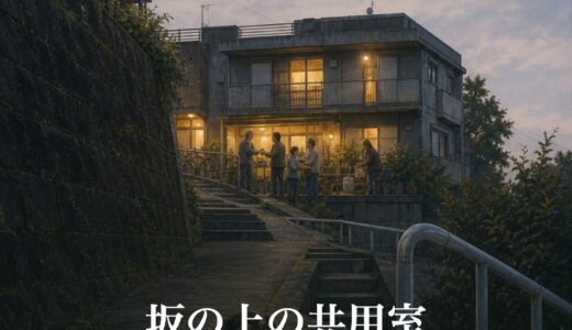 坂の上の共用室