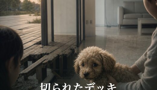 切られたデッキ