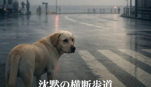 沈黙の横断歩道