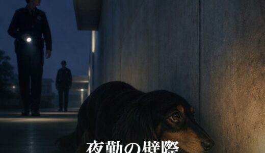 夜勤の壁際