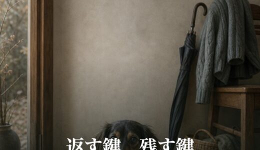 返す鍵、残す鍵