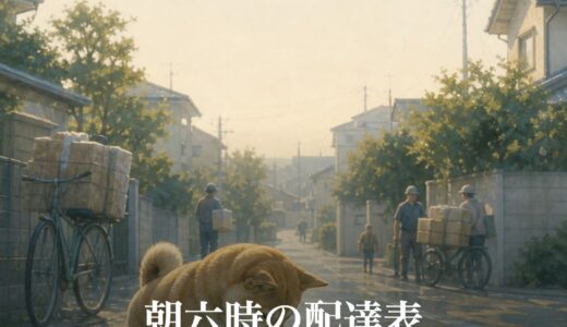 朝六時の配達表