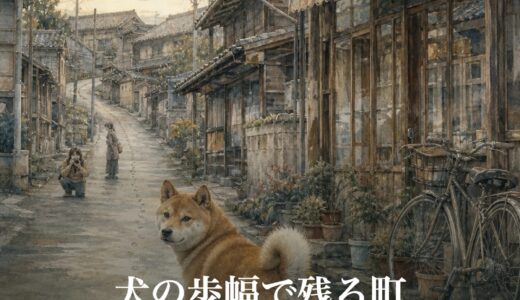 犬の歩幅で残る町